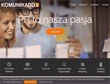 Tablet Screenshot of komunikado.pl